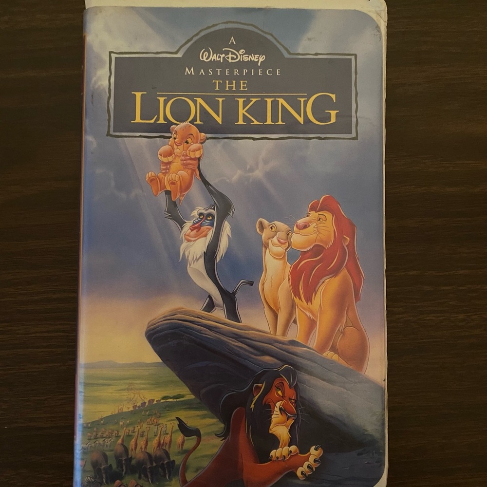 The Lion King (VHS) Very Rare